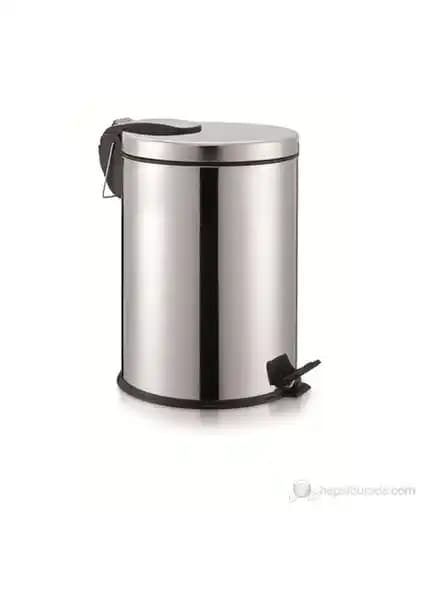 Atadan Paslanmaz Krom Pedallı Çöp Kovası: Dayanıklı ve Estetik Çözüm