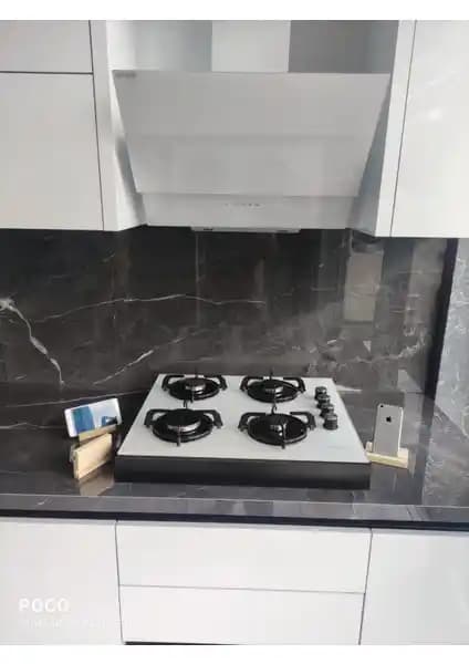 Ayvacık Ahşap Ankastre Ocak Altı Hazır Tezgah Modern ve Kullanışlı Tasarım