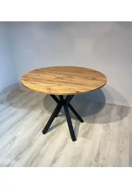 Bambeds Mobilya Yuvarlak Yemek Masası: Modern Tasarım ve Dayanıklılık Bir Arada