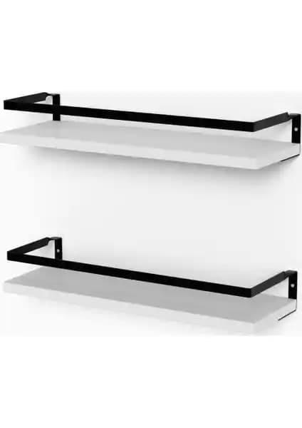 Banos Rt3 Metal Çerçeveli Baharatlık ve Duvar Rafı Modern Tasarım ve Dayanıklılık