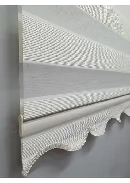 BBB Mikro Pliseli Zebra Stor Perde Krem MZ484: Estetik ve Fonksiyonellik Bir Arada