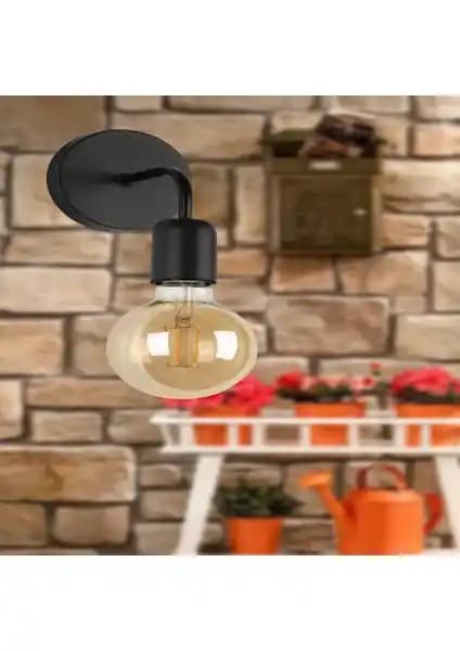 Begüsa Mosso Aplik Siyah Modern ve Şık Aydınlatma Çözümü Ev ve Ofis Dekorasyonu