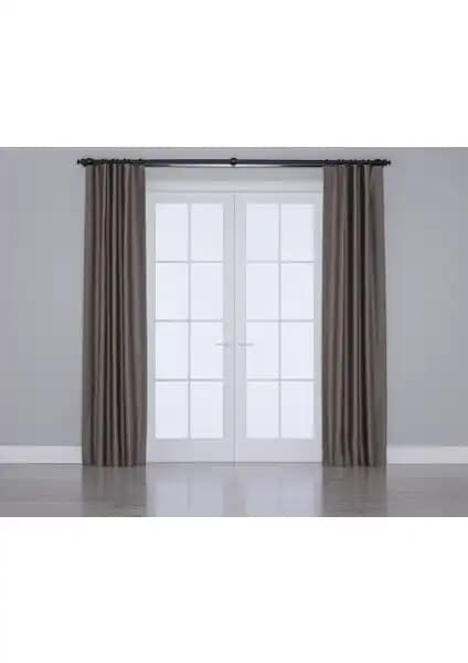 Bej Renkli Gauze Blackout Perde: Modern ve İşlevsel Işık Kontrolü Çözümü