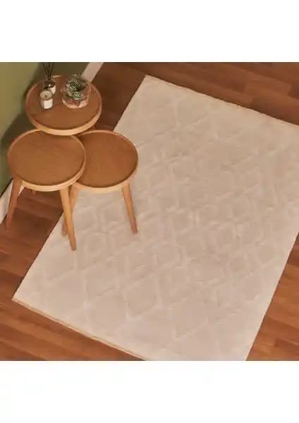 Bella Maison Diamond Kilim Beyaz: Şık ve Dayanıklı Modern Ev Dekorasyonu Aksesuarı