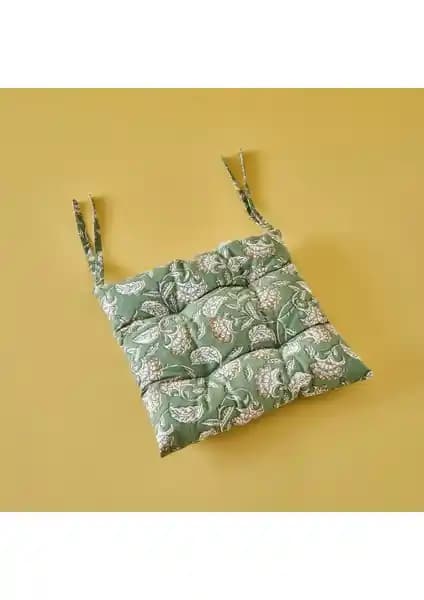 Bella Maison Indian Yeşil Sandalye Minderi: Şık ve Dayanıklı Oturma Dekorasyonu Ürünü