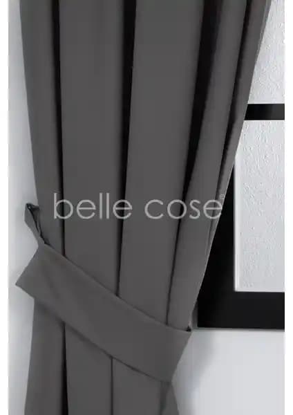 Belle Cose Keten Görünümlü Fon Perde: Estetik ve Dayanıklı Tasarım Özellikleri ve Kullanım Avantajları