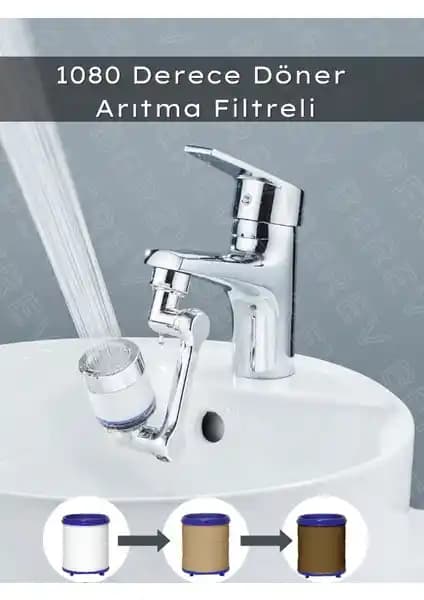 Berev 1080 Derece Dönebilen Filtreli Musluk Başlığı ile Mutfakta Yenilikçi Çözümler