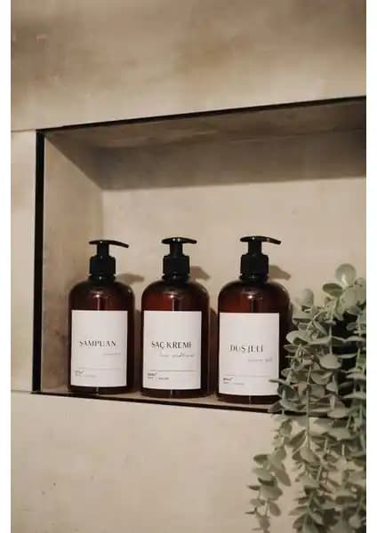 Berev 3'lü Banyo Seti: Şık Tasarım ve Dayanıklı Malzeme ile Günlük Bakım Kolaylığı