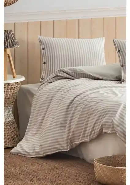 Berolige Easy Boho Kahve Çift Kişilik Nevresim Takımı: Şıklık ve Konforun Buluşması