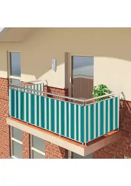 Best Always Elisyaavm Çizgili Balkon Demiri Brandası Güneşlik Perde Özellikleri ve Kullanım İpuçları