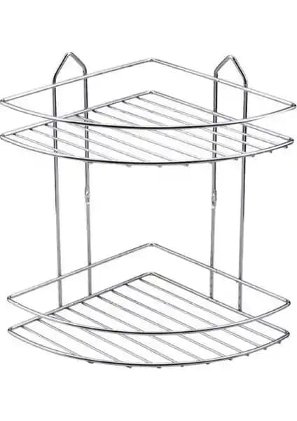 Bianco Perla Ks03 İki Katlı Banyo Köşelik Modern ve Dayanıklı Tasarım Özellikleri