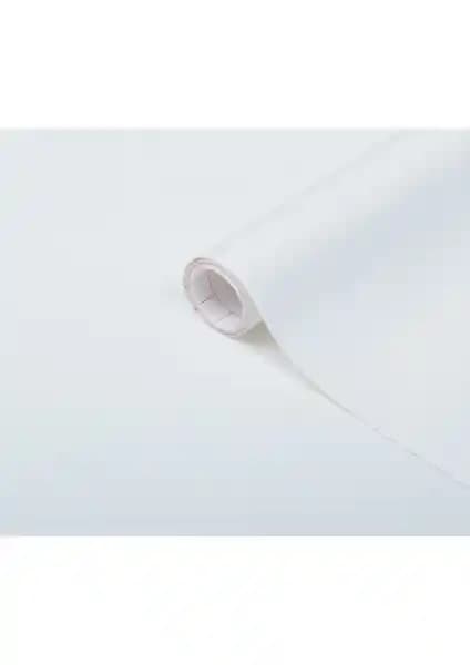 BienHome Gekkofix Mat Düz Beyaz Kendinden Yapışkanlı Folyo Dekorasyon ve Yenileme Çözümü