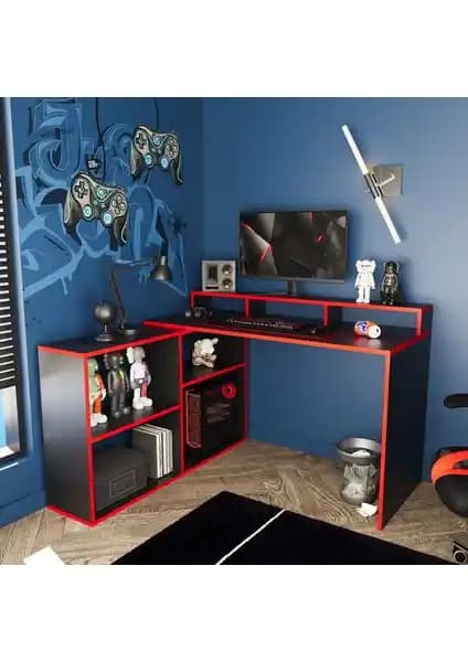 Bimossa Leo Oyuncu Masası Modern Tasarım ve Fonksiyonellik Sunan Çok Yönlü Masa