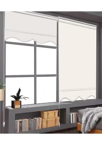 Binbir Perde DiliMli Krem Stor Perde: Modern ve Şık Tasarım ile Uzun Ömürlü Kullanım