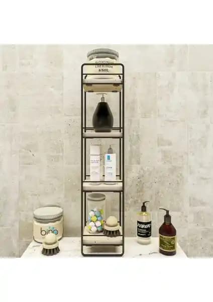 Bino Sofra Mutfak Rafı Modern ve Şık Çok Katlı Ahşap Depolama Çözümü