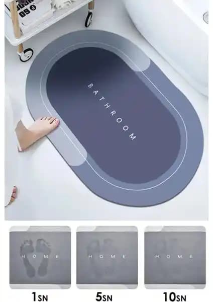 Birlikvar Ticaret Sihirli Su Emici Banyo Paspası: Yüksek Emicilik ve Güvenli Kullanım