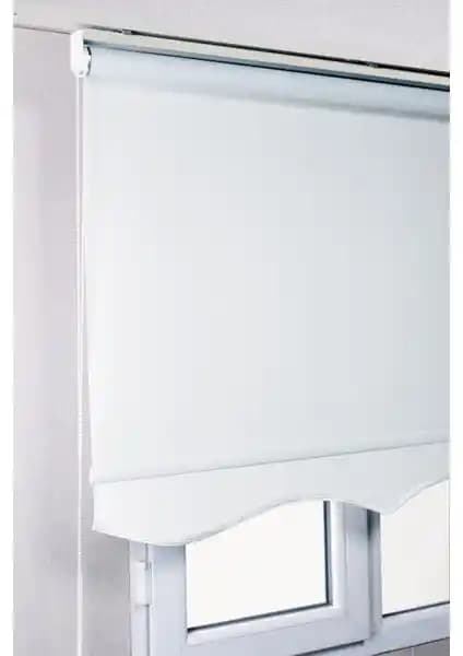 Bizden Perde Brillant Etekli Beyaz Blackout Kaliteli Güneşlik Stor Perde Özellikleri ve Tasarımı