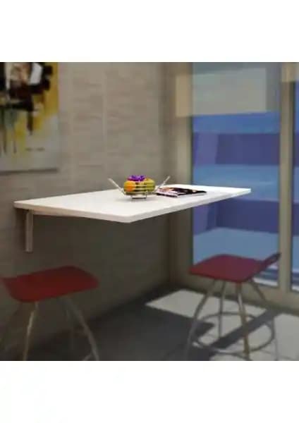 Bmd Mobilya Duvara Monte Muftak Masası: Modern ve Kullanışlı Alan Tasarrufu Çözümü