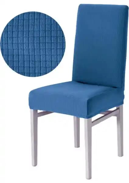 Bogda Petrol Bambu Sandalye Kılıfı: Şık ve Dayanıklı Dekoratif Çözüm