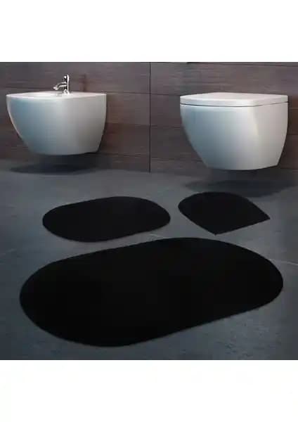 Bonny Home 3'lü Rixos Siyah Kaymaz Taban Banyo Paspası ve Halısı Seti Özellikleri ve Kullanım Rehberi