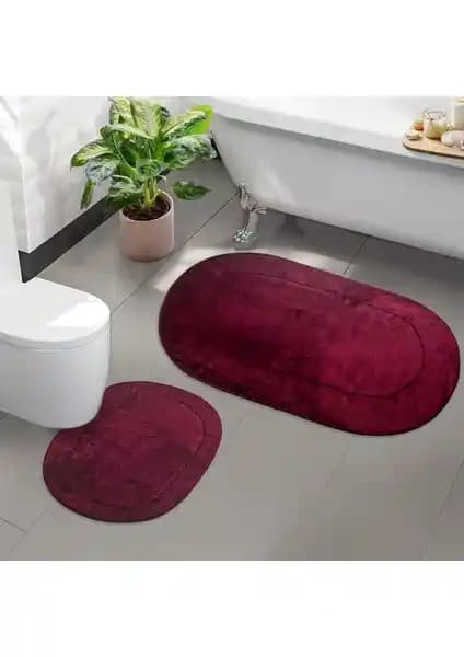 Bonny Home Rixos Mürdüm Kaymaz Taban Banyo Paspası ve Halısı Seti 2'li şık tasarım ve fonksiyonellik