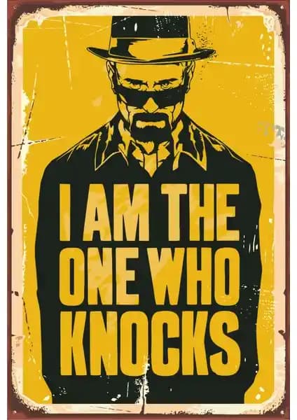 Breaking Bad Retro Vintage Ahşap Poster 20x30 cm Dekoratif Duvar Süsü