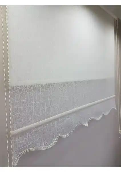 Brillant Çift Mekanizmalı Tül Stor Perde MT1084: Estetik ve Fonksiyonellik Bir Arada