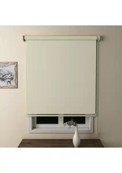 Brillant Stor Perde 80x200 Krem - Şık ve Kullanışlı Güneş Işığı Engelleyici Perde