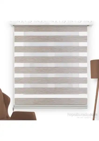 Brillant Zebra Bambu Perde 70x200 Krem Modern ve Şık Tasarım İçin Uygun