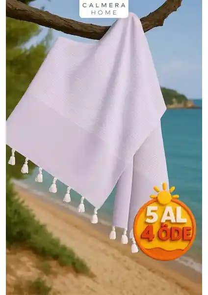 Calmera Home Çizgili Peştemal: Modern Tasarım ve Doğal Malzeme ile Şık ve Fonksiyonel Kullanım