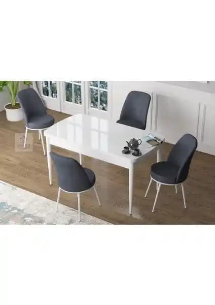 Canisa Concept Zen Serisi MDF Açılabilir Mutfak Masası Takımı Modern ve Dayanıklı Tasarım