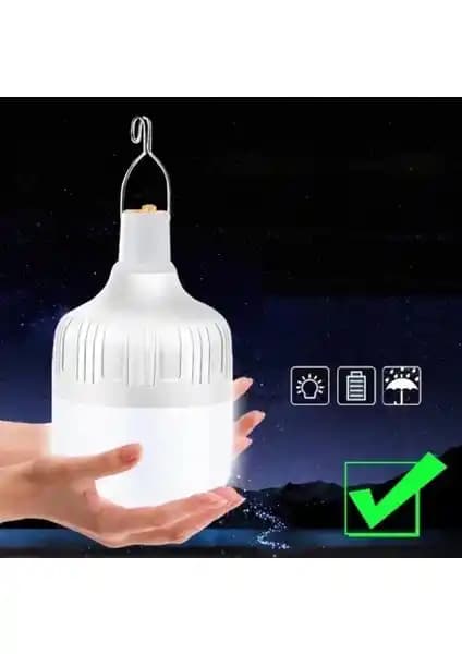 Cata 30 Watt 300 Lumen Taşınabilir Şarjlı LED Ampul - Çok Yönlü Aydınlatma Çözümü