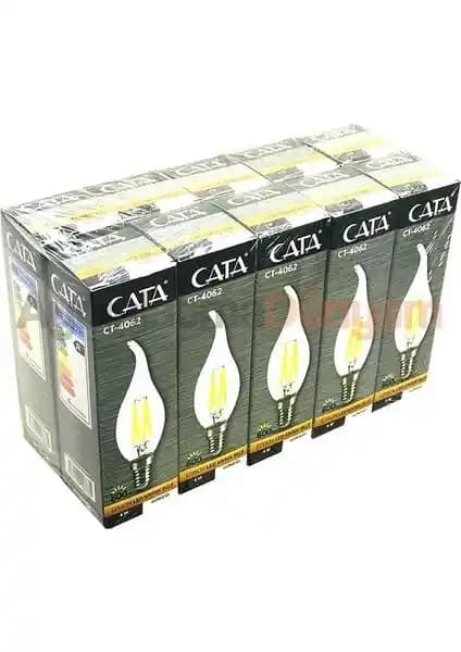 Cata 4W LED Filament Kıvrık Buji Ampul CT-4062 ile Enerji Tasarrufu ve Uzun Ömürlü Aydınlatma