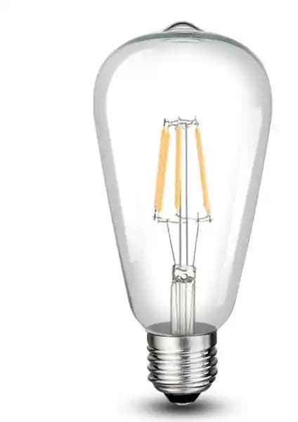 Cata CT-4353 8W E27 ST64 Beyaz Uzun Flament LED Ampul Enerji Verimli Aydınlatma Çözümü