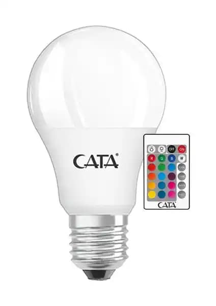 Cata LED RGB Ampul 9W Uzaktan Kumandalı Renk Değiştirme Özelliği ile Modern Aydınlatma Çözümü