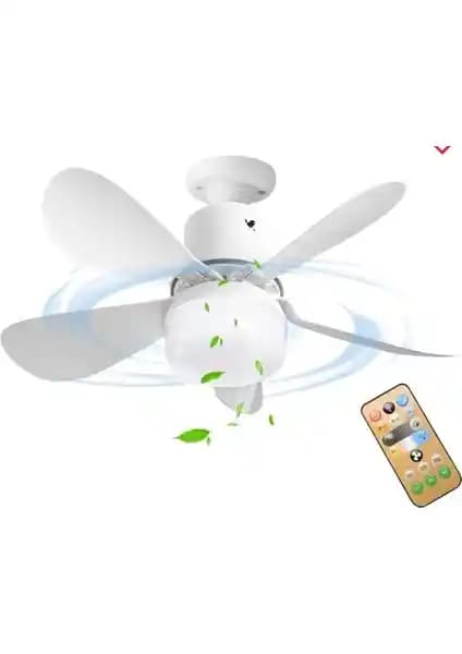 Cata Lodos Fan 62W Kumandalı LED Ampul Dimmerli CT-1154 ile Modern ve Konforlu Aydınlatma Deneyimi