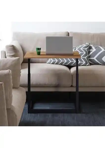 Ceramical Ayarlanabilir Laptop Sehpası Atlantik Çam ile Ergonomik ve Şık Tasarım