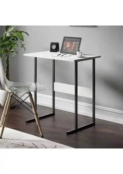 Ceramical MSE2 Metal Ayaklı Beyaz Çalışma Masası: Modern ve Dayanıklı Ofis Mobilyası