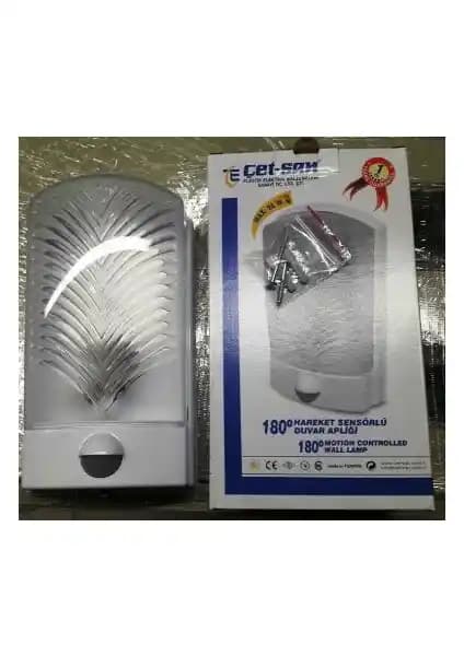 Çet-San Hareket Sensörlü Duvar Aplik Güvenlik ve Enerji Verimliliği Sağlar
