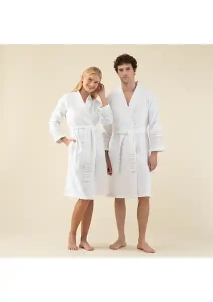 Chakra Derin Unisex Pamuk Bornoz: Konfor ve Şıklığın Modern Buluşması