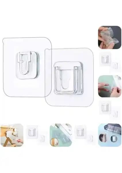 Çift Taraflı Yapışkanlı Klips ile Dekorasyon ve Organizasyon Çözümleri