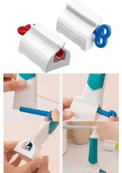 Çiğdem Butik Çevirmeli Diş Macun Sıkacağı: Kullanışlı ve Ekonomik Aksesuarlar