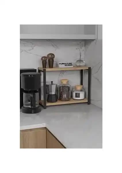 Cmkstore Metal Mutfak Tezgah Üstü Organizer: Şık ve Fonksiyonel Depolama Çözümü