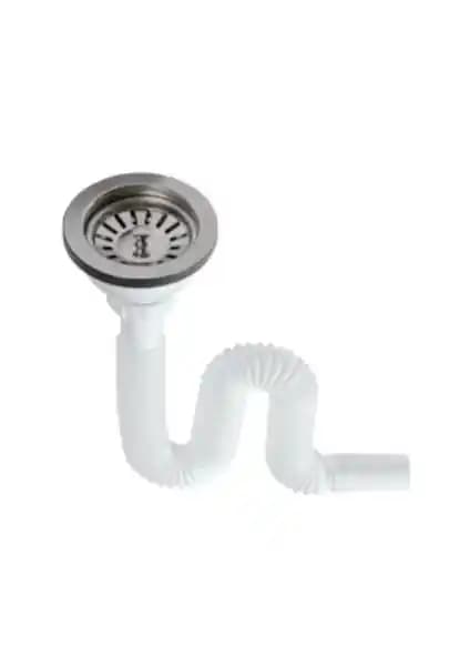 Çöpmak Geniş Ağızlı Lavabo Sifonu: Modern ve Dayanıklı Tasarım Özellikleri