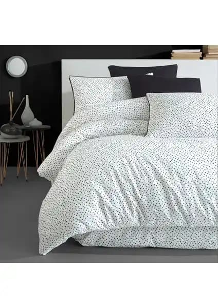 Cote Blanc Coté Blanc Points Ranforce Batıyal Boy Nevresim Takımı Yatak Odası İçin Şık ve Dayanıklı Tasarım