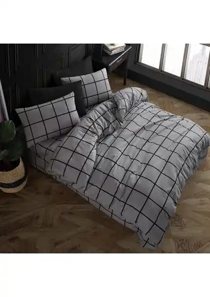 Cote Blanc Karo Gri Pamuk Ranforce Battal Boy Nevresim Takımı Özellikleri ve Yorumlar