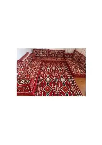 Coton Şark Köşesi Anadolu Desenli Minderi ile Evinize Geleneksel Şıklık ve Konfor