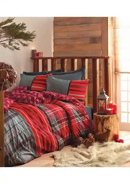 Cotton Box Santa Gri Maskülen Tek Kişilik Pamuk Nevresim Takımı Özellikleri