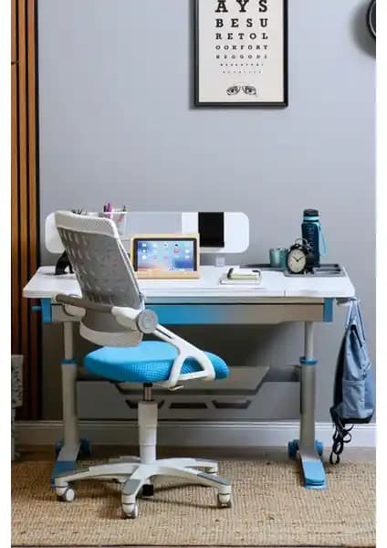 Creo Mobili Sirius Advanced Çalışma Masası ve Sandalye Seti ile Ergonomik ve Fonksiyonel Çalışma Alanları