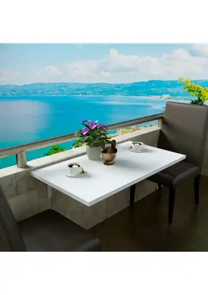 Decorair Katlanır Balkon Masası ile Balkon Dekorasyonunuzu Modern ve Fonksiyonel Hale Getirin